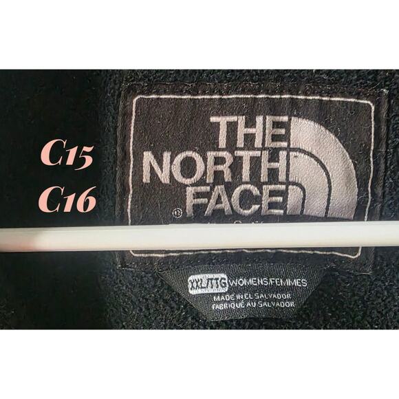 The North Face Women's Denali Jacket XXL TNF Black w/pink * C15-16 - Picture 3 of 3